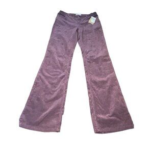COLDWATER CREEK Women's Size 4 Burgundy Corduroy Bootcut Jeans Retail $69.95